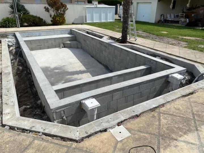 Remplacement liner piscines Le Teich